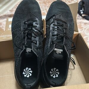 Air Max FlyKnit Racer Nike Sneakers Size 12 Black NWT